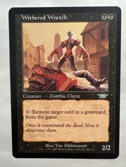 MTG - Withered Wretch - Legions - NM/LP - Magic the Gathering - Image 1