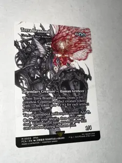 MTG, Terra Branford - Urza, Lord High Artificer (Showcase) Final Fantasy NM - Image 1