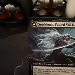 MTG - Sephiroth, Fabled SOLDIER (Extended Art) 0451 - Final Fantasy - Non-Foil - Image 2