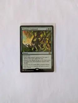 MTG Brother's War BRO Titania's Command R 194 Magic Gathering - Image 1