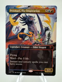 Prismari, the Inspiration-Secrets Of Strixhaven-Borderless-Regular-285-NM - Image 1