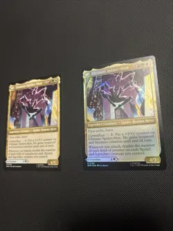 Miles Morales/Ultimate Spider-Man Foil & Nonfoil Mythic Nm Magic The Gathering - Image 2