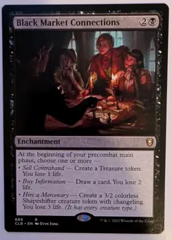 Black Market Connections CLB #669 Regular NM - Image 1