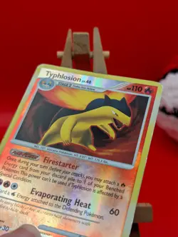 Pokemon TCG Typhlosion Mysterious Treasures 16/123 Reverse Holo Rare - Image 2
