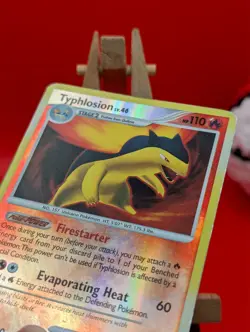 Pokemon TCG Typhlosion Mysterious Treasures 16/123 Reverse Holo Rare - Image 3