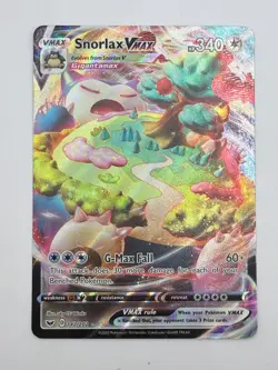 Snorlax VMAX 142/202 - Darkness Ablaze Alt Art Pokemon TCG - NM - Image 2