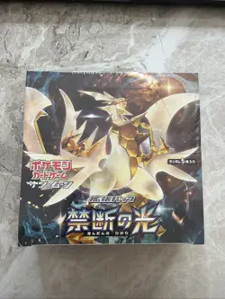 Pokemon TCG Forbidden Light Japanese Sun & Moon Booster Box SM6 New Sealed MINT - Image 1