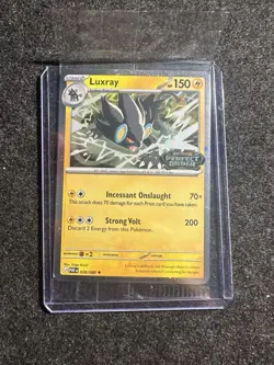 Sealed Pokemon Luxray 028/088 Perfect Order Best Buy Stamped Promo NM Mint - Image 1