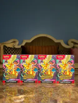 4x Pokemon TCG Mega Evolution Ascended Heroes Booster Bundle - Image 1
