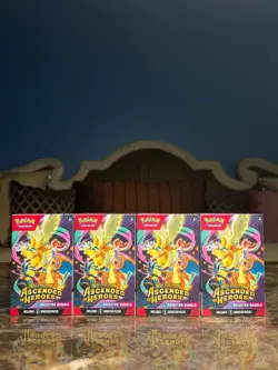 4x Pokemon TCG Mega Evolution Ascended Heroes Booster Bundle - Image 2