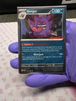 🔥Pokemon Gengar GameStop Promo Holo PSA 10 Contender – Well Centered - Image 2