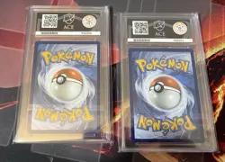 Pokemon 151 Charmander 168/165 And Bulbasaur 166/165 Ace Graded 9 And 8 - Image 2