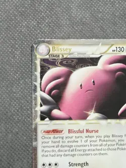 Blissey 106/123 Prime Holo Ultra Rare Pokemon HeartGold SoulSilver HGSS 2010 - Image 3