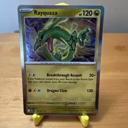 Rayquaza 153/217 Rare ME: Ascended Heroes Pokemon Holo NM - Image 1