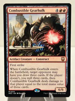 Combustible Gearhulk 210 M Commander: Modern Horizons 3 NM MTG - Image 1