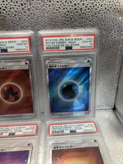 2019 POKEMON JPN SUN & MOON TAG TEAM GX ALL STARS EVERY ENERGY TYPE HOLO PSA 10 - Image 4