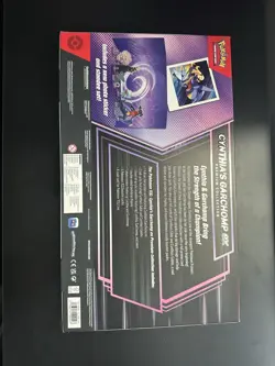 Pokemon TCG: Cynthia’s Garchomp ex Premium Collection box Sealed - Image 2
