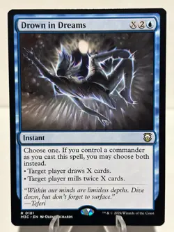Drown in Dreams 181 R Commander: Modern Horizons 3 NM MTG - Image 1