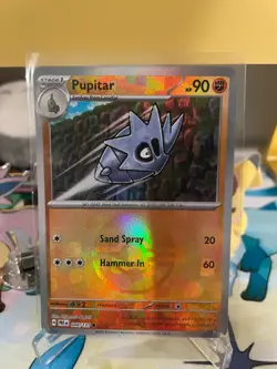 Pokemon TCG - Prismatic Evolutions - Pupitar Pokeball Pattern (048/131) - NM - Image 1