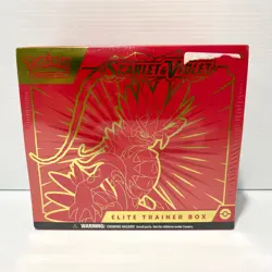 Koraidon Scarlet & Violet Base Elite Trainer Box ETB - Pokemon Sealed - Image 1