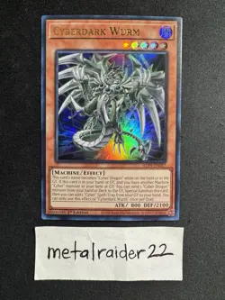 Yugioh Cyberdark Wurm ALIN-EN027 Alliance Insight 1st Edition Near Mint - Image 1