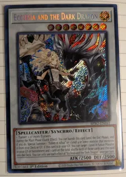 Ecclesia and the Dark Dragon - BPRO-EN041 - NM Secret Rare - Yu-Gi-Oh! TCG - Image 1