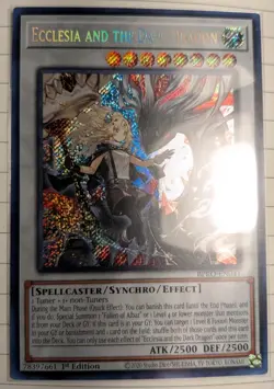 Ecclesia and the Dark Dragon - BPRO-EN041 - NM Secret Rare - Yu-Gi-Oh! TCG - Image 2