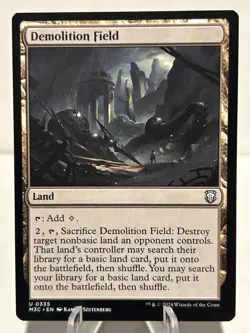 Demolition Field 335 U Commander: Modern Horizons 3 NM MTG - Image 1
