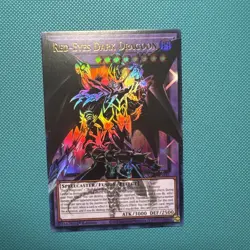 Yugioh TCG Red-Eyes Dark Dragoon RA05-EN141 Overframe 1st Edition NM - Image 1