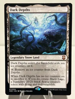 Dark Depths 334 M Commander: Modern Horizons 3 NM MTG - Image 1