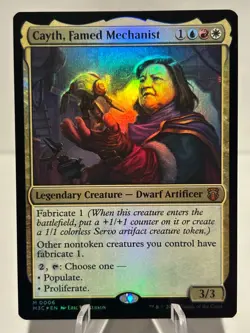 Cayth, Famed Mechanist 6 M Commander: Modern Horizons 3 FOIL NM MTG - Image 1