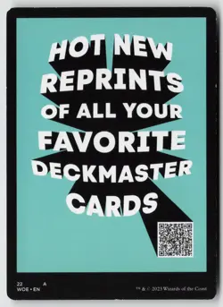 Wicked Role / Cursed Role Token 17 Wilds of Eldraine Magic: The Gathering LP - Image 2