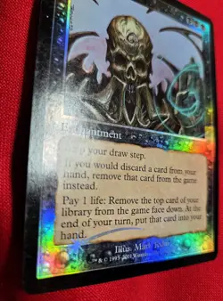 💀 Magic The Gathering | Necropotence | Deckmasters Garfield vs Finkel Foil 💀 - Image 3