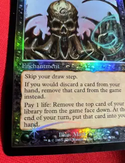 💀 Magic The Gathering | Necropotence | Deckmasters Garfield vs Finkel Foil 💀 - Image 4