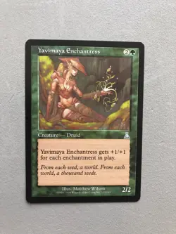 Mtg Urza's Destiny Yavimaya Enchantress LP - Image 1