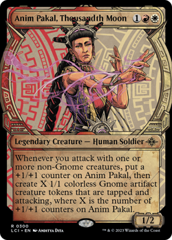 MTG - Anim Pakal, Thousandth Moon (Showcase) [The Lost Caverns of Ixalan] - Image 1