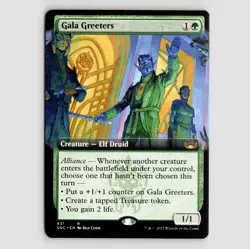 Gala Greeters (Extended Art) - SNC #431 Rare - NM / Mint New Capenna Single - Image 1