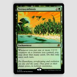 Terrasymbiosis (Foil) - EOE #210 Rare - NM / Mint Edge of Eternities Single - Image 1