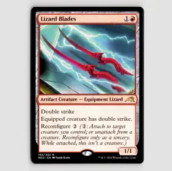 Lizard Blades - NEO #153 Rare - NM / Mint Kamigawa: Neon Dynasty Single - Image 1