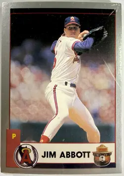 1990 Smokey Bear California Angels SGA (20) Card Pack Sealed - Image 1