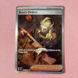 Boss's Orders 265/194 Paldea Evolved Special Illustration Card SIR Pokemon TCG - Image 1