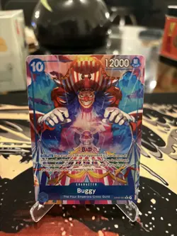 Buggy (051) (Alternate Art) OP09-051 Rare Emperors in the New World One Piece NM - Image 1