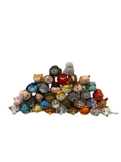 Disney Tsum Tsum Mini Plush Toy Story Moana Nemo Beauty And The Beast Lot Of 37 - Image 1