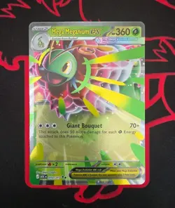 Mega Meganium ex Double Rare Ascended Heroes 010/217 NM Pokemon - Image 1