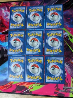 Pokemon TCG Gym Heroes Job Lot x 9 No Duplicates Near Mint Vintage WOTC - Image 3