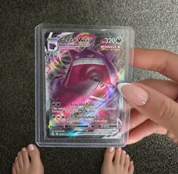 Pokemon TCG Gengar VMAX 157/264 Fusion Strike Card - Image 1