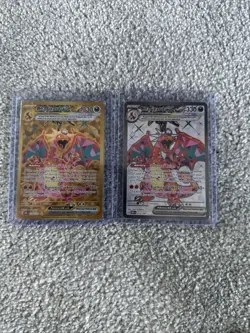 Pokemon TCG Charizard 228/197 and Charizard 215/197 Obsidian Flames - Image 1