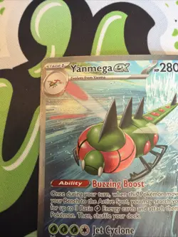 Pokemon TCG Yanmega EX Sir 228/182 Destined Rivals Secret Illustration Rare. III - Image 4