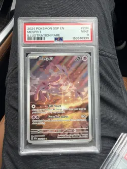 Pokemon TCG Mesprit Illustration Surging Sparks 204/191 - Image 1