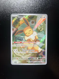 Pokemon TCG Eevee 173 Holo Promo Prismatic Evolutions - Image 1
